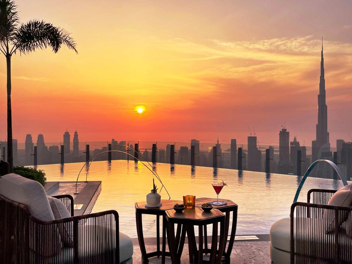 Sls Dubai Hotel & Residences Exterior foto The Address Downtown Dubai