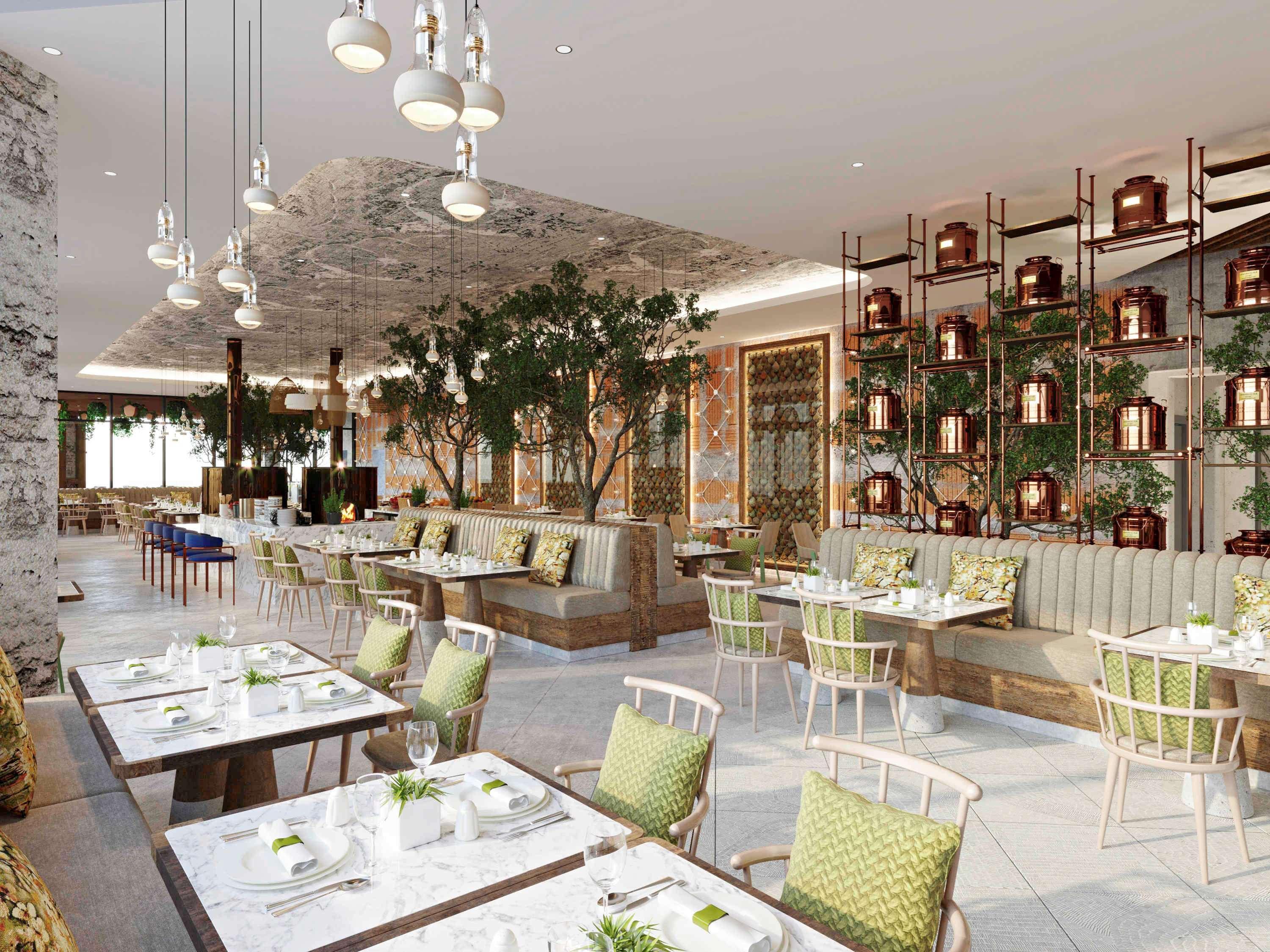 Sls Dubai Hotel & Residences Exterior foto The restaurant