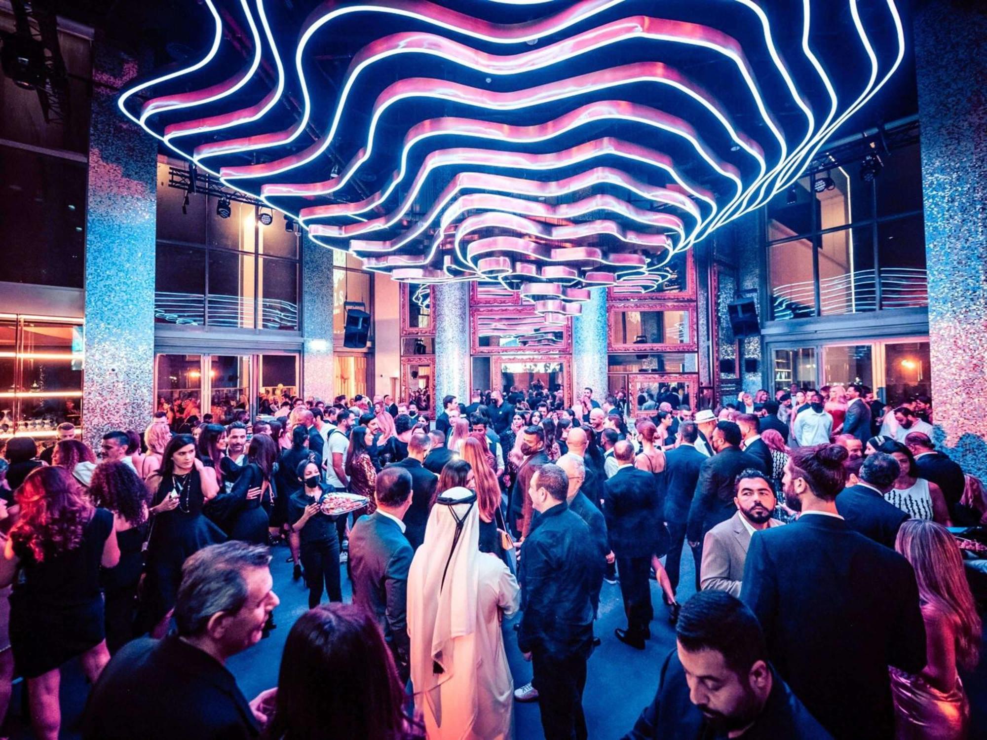 Sls Dubai Hotel & Residences Exterior foto The nightclub